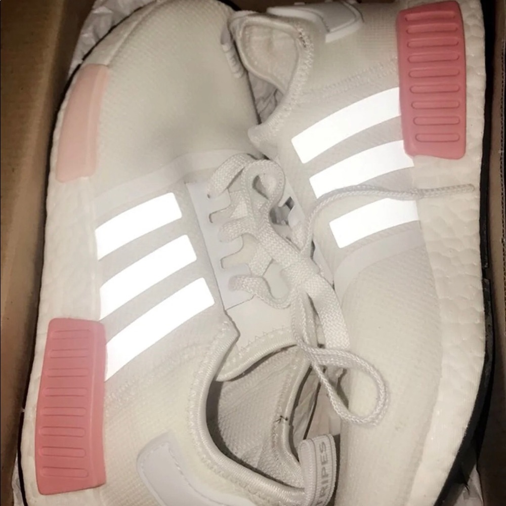 Women’s Adidas NMD R1 Icy Pink White Rose 5.5